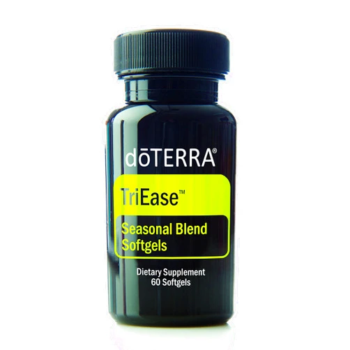doTERRA - TriEase Softgels Essential Oil Seasonal Blend - 60 Softgels