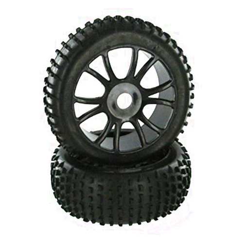 Redcat Racing Complete Black Wheels