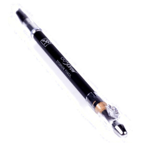 KISS Ruby Kisses GoBrow Eyebrow Pencil, Sharpenable, Longwear, Long Lasting Eyebrow Wooden Pencil for Natural-Looking Brows 6 PACK (Black Brown)