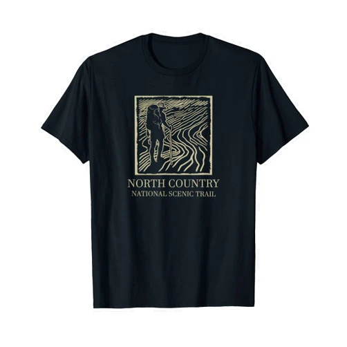 Long Distance Hiking Shirts & Gifts for Hikers National Scenic Trail - North Country Trail Hiker T-Shirt