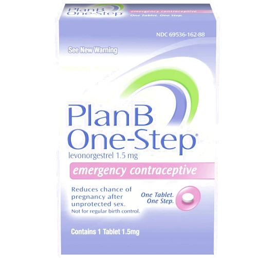 Plan B One-Step Emergency Contraceptive, 1.5 Mg (1 Tablet)