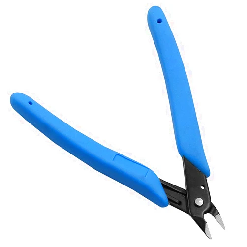 Ljhnba 5-Inch Diagonal Cutting Pliers With Flush Cutter Is Light And Ultra-Slim For Work In Confined Areas