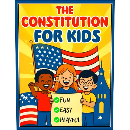 Funtime Press CONSTITUTION FOR KIDS: A Fun, Easy-to-Understand Guide to the U.S. Constitution and Bill of Rights