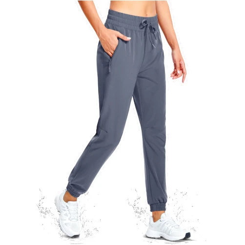 MAGCOMSEN Women's Hiking Pants Lightweight Quick Dry Water Resistant Athletic Running Joggers with Pockets Outdoor Travel