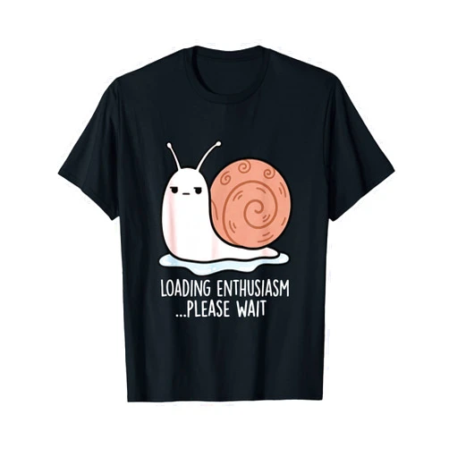 Funny Snail Meme Co. Funny Snail Cottagecore Sarcastic Meme Lover Kawaii Women T-Shirt