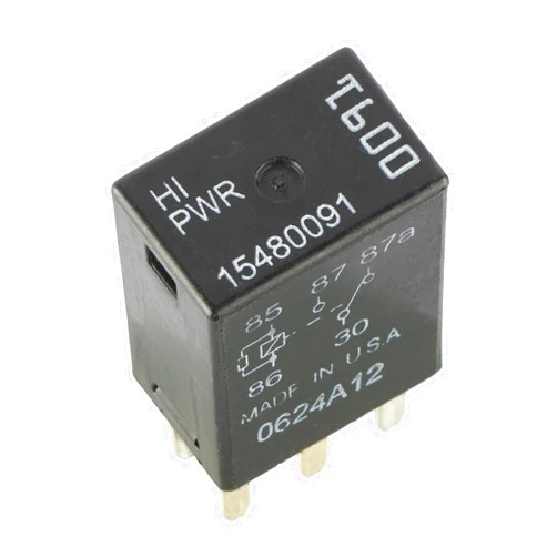EC-HPOCKET 15480091 12VDC 5Pins 35A 1 Form C Quick Connect Automotive Relays SPDT with Resistor Compatible with G8V-RH-1C7T-R-DC12 15328867 ACV12212 13500128 13502750 56049018AB