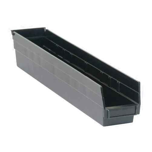 Quantum Storage Systems, Shelf Bins, Hqsb-105-Br, Outside Dimension L X W X H: 23-1/8 X 4-1/8 X 4