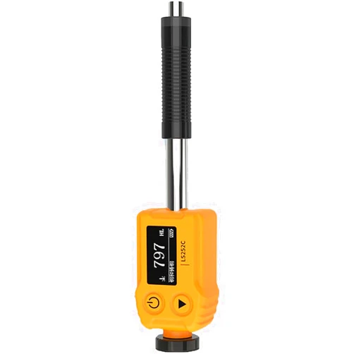 CYMYYDS Leeb Hardness Tester Meter, High Precision Rockwell Metals Durometer Tester Kit, 7-in-1 HL, HV, HB, HRC, HRB, HRA, HS, for Manufacturing, Metal Processing,LS252C