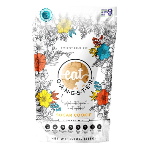 Eat G·A·N·G·S·T·E·R eat G.A.N.G.S.T.E.R. Sugar Cookie Mix | Gluten-Free, Grain-Free, Allergy-Friendly. Easy to Make, Great for those with Food Sensitivities, on Elimination Diets or the AIP and Paleo Diets