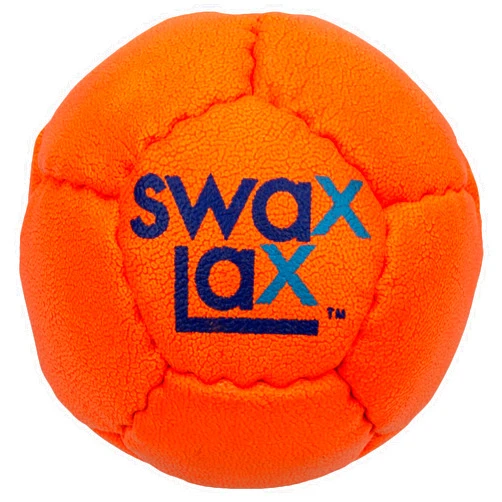 SWAX LAX Lacrosse Training Ball - Indoor Outdoor Practice Less Bounce & Rebounds