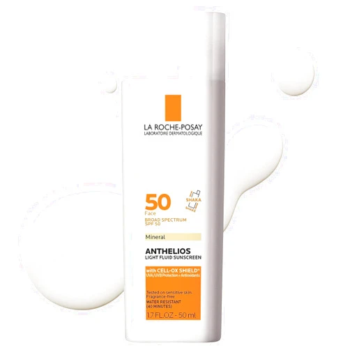 La Roche-Posay Anthelios Tinted Sunscreen SPF 40+ | Broad Spectrum SPF + Antioxidants | Titanium Dioxide & Zinc Oxide Sunscreen | 4 Flexible Shades With No White Cast | Oil Free & Oxybenzone Free