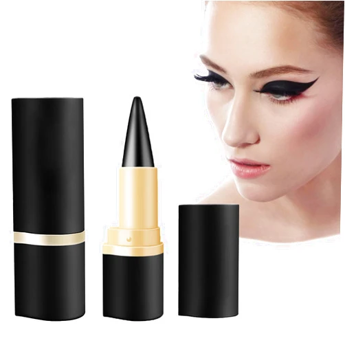 NOISSUE M Black Gel Eyeliner,Cream Eyeliner Tool Smudge Proof Eyeliner Pencil,Matte Black Eye-liner Pencil Tattoo Eyeliner Pen, Eyeliner Gel Stick Makeup Eye-liners for Women Girls (Black)