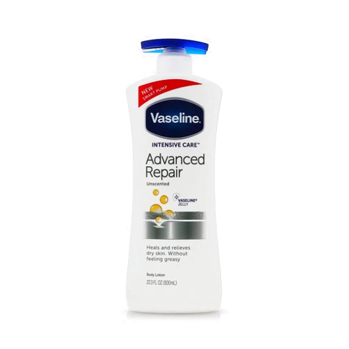 Vaseline Intensive Care Advanced Repair Unscented Healing Moisture Lotion, 20.3 oz (Pack of 2)