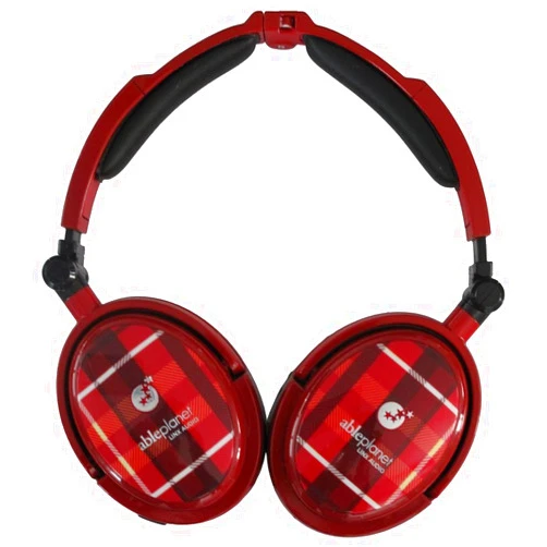 AblePlanet ABPXNC230R - Able Planet Extreme Foldable ANC Headphones (Red)