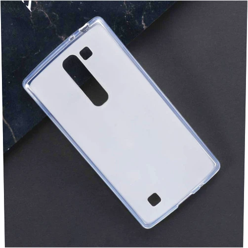 Shantime LG Magna Case, Scratch Resistant Soft TPU Back Cover Shockproof Silicone Gel Rubber Bumper Anti-Fingerprints Full-Body Protective Case Cover for LG G4C (White)