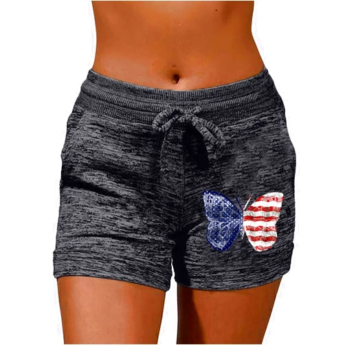 JZANHGAS Running Shorts,Women's New Shorts 2024 Summer Elastic Lightweight Walking Fitness Leisure Shorts with Pockets