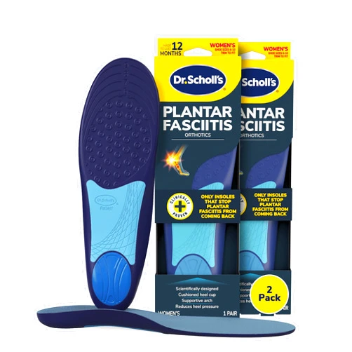 Dr. Scholl's Dr. Scholl’s Plantar Fasciitis Relief Orthotic Insoles for Women - The Only Proven Insole to Stop Plantar Fasciitis from Coming Back, Immediately Relieves Pain, Heel Spurs, Arch Support Inserts