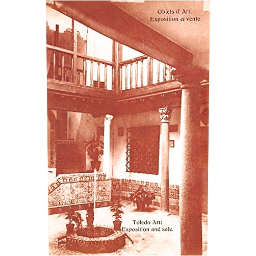 Exposition and Sale Toldeo Spain Postcard