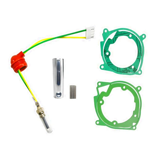 SHMZK 5PCS Glow Plug Repair Kit, 12V 2KW 5KW 8KW Diesel Parking Heater Ceramic Glow Plug Gasket Filter Removal Tool, Diesel Car Heater Repair Parts Ignition Glow Plug Repair Set