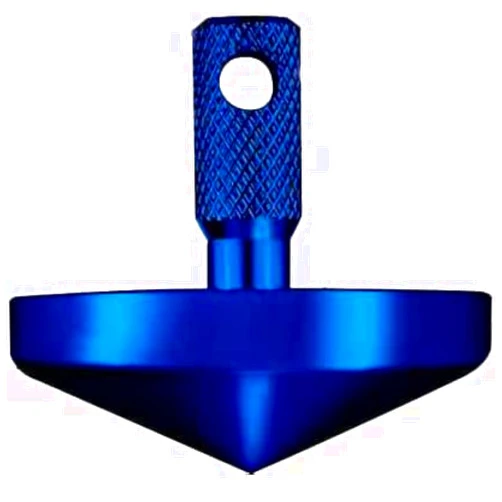 BWBMSOW Spinning Top Stainless Steel Precision Gyroscope Spin Anti-Gravity Spinner Top Perfect Balance Desktop Toy, Unique Gift for Men/Adults (Blue)
