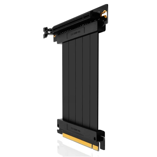 EZDIY-FAB [20cm PCIE 3.0 16x Extreme High Speed Riser Cable PCI Express Port GPU Extension Card-Right Angle Connector