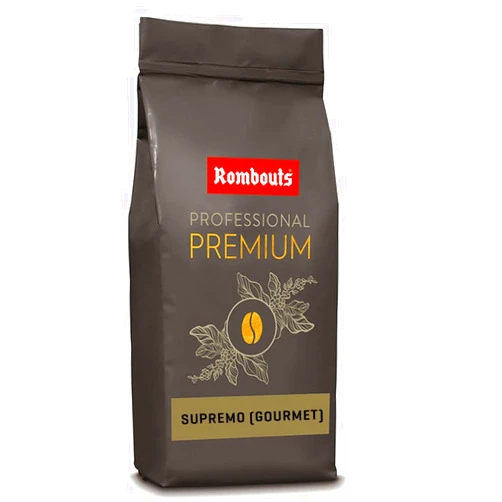 Rombouts professional Supremo Gourmet roasted coffee beans 1kg/ 2.2lbs