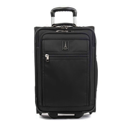Travelpro International Inc. Travelpro Crew Expert-Softside Expandable Rollaboard Upright Luggage, Jet Black, Carry-On 21-Inch Carry-On 21-Inch Jet Black