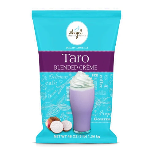 ANGEL SPECIALTY PRODUCTS Taro Blended Crème Mix by Angel Specialty Products [3 LB]