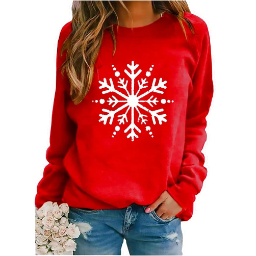 MHTOR Women Christmas Palm Tree Sweatshirt Funny Hawaiian Beach Tropical Xmas Long Sleeve Pullover Cute Snowflake Shirt Top