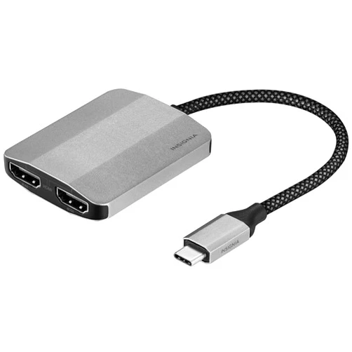 INSIGNIA USB-C to Dual 4K HDMI Adapter