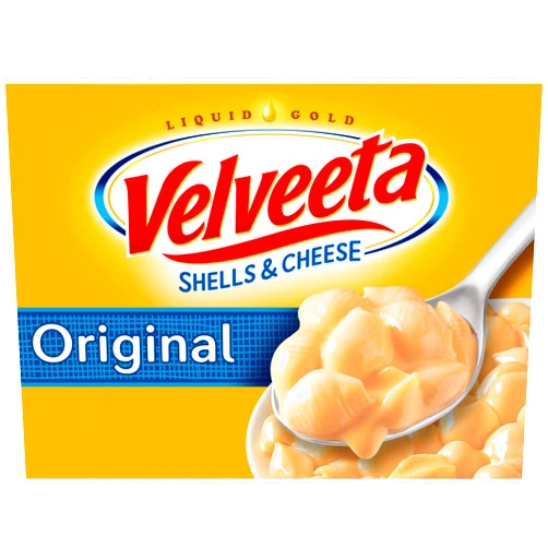Velveeta Shells & Cheese Dinner, 12-Ounce Boxes (Pack of 12)
