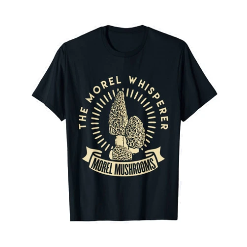 Morel Mushroom Whisperer fungi picking t shirt's Morel Mushroom Whisperer fungi picking t shirt Hunter Tee T-Shirt