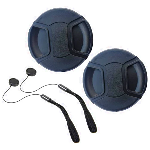 HUIPUXIANG 58mm Lens Cap Cover for Fuji Fujifilm Fujinon XF 18-55mm XF18-55mm f/2.8-4 R LM OIS(Not for MKX18-55mmT2.9),XF 33mmF1.4 R LM WR Lens,HUIPUXIANG [2 Pack]