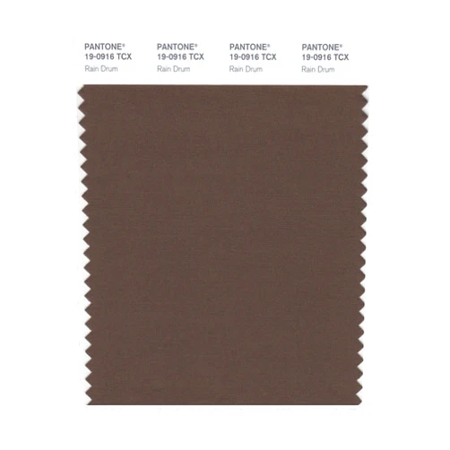 Pantone 19-0916 TCX Smart Color Swatch Card, Rain Drum