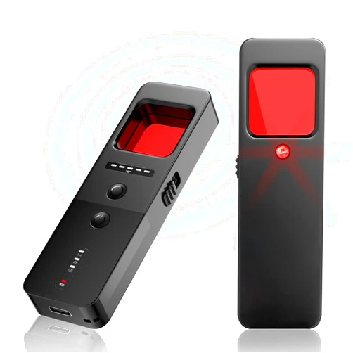 URCAMS Hidden Camera Detectors, Anti Spy Camera Finder, Bug Detector for RF Signal Scanner GPS Tracker Listening Devices, Portable Hidden Camera Detectors for Travel, Home, Hotel, Office
