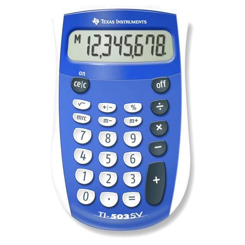 Texas Instruments TI-503 SV Standard Function Calculator