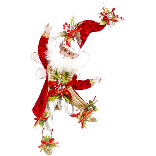 Mark Roberts Fairies 51-97150 Candy Cane Fairy Small 10 Inches
