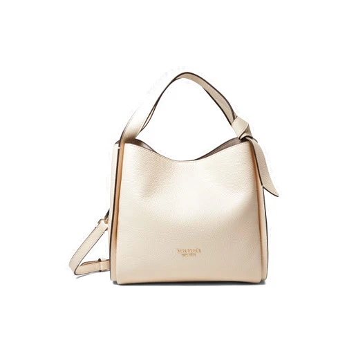 kate spade new york Women's Knott Pebbled Leather Medium Crossbody Tote
