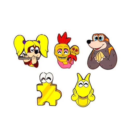 You Tooz Youtooz Banjo Kazooie Pin Set, Official Licensed Banjo Kazooie Pins, Collectors Box Includes 5 Pins By Youtooz Banjo Kazooie Collection
