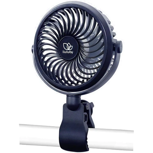liuliuby Baby Stroller Fan with Clip | Clip On Fan for Baby Car Seat | Portable & Rechargeable with Durable Clamp | Stroller Accessories | Small Cooling USB Chargeable Battery