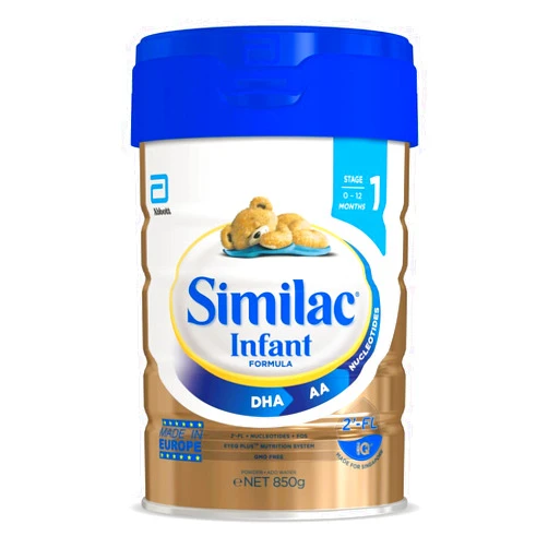 Similac Infant Formula, Imported, with 2’-FL HMO, Baby Formula Powder, 850 g (29.9 oz) Can