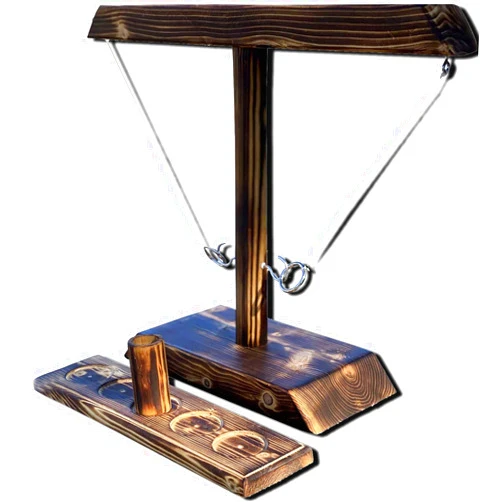 Flying Ideas Hook Ring Toss Games, TIK Tok Craggy Games. Party Games for Adults, Handheld Games with Shot Ladder Bundle, Interactive Game for Outdoor, Bars Home, Drinking Games for Adults Party and Drinking Toys