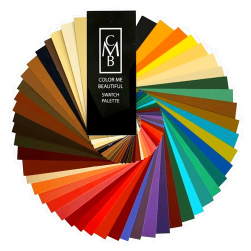 Color Me Beautiful Autumn Swatch Fan by Color Me Beautiful, Personalized Color Guide Book for Selecting Clothing, Makeup and Accessories, Portable and Compact, 48 Custom Matched Chips