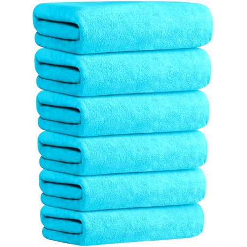 JML Bath Towels, Microfiber Bath Towel Set 6 Pack 30
