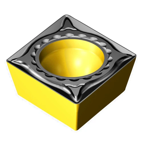 Sandvik Coromant, CPMT 2(1.5)2-PM 4325, CoroTurn 111 Insert for Turning, Carbide, Diamond 80°, Neutral Cut, 4325 Grade, Ti(C,N)+Al2O3+TiN, Inveio™ Coating Technology (Pack of 10)