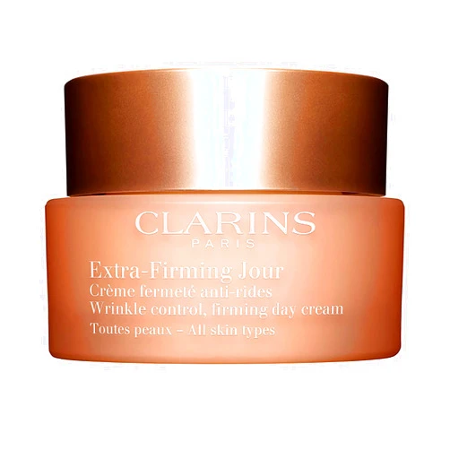 Clarins Extra-Firming Day Cream | Anti Aging Moisturizer | Skin Looks More Radiant, Visibly Firmer and Plumper After 28 Days* | Smoothes Appearance of Lines and Wrinkles | Evens Skin Tone | Hydrates