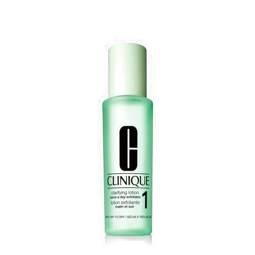 Clinique 3-Step Clarifying Lotion Face Exfoliator For Very Dry Skin Types