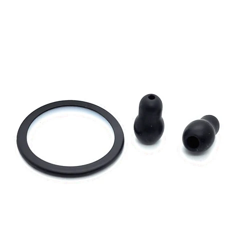 Highlandy Adult Diaphragm Replacement - Fits Cardiology IV (4) Classic III (3), Classic II (2) Stethoscopes - 2 Extra Ear Pieces, Compatible with Littmann