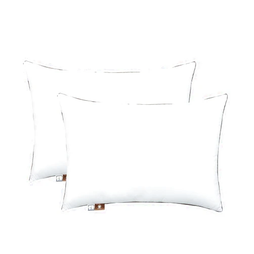 Makimoo Premium 2-Pack Sleeping Pillow, Bed Pillow, Super Soft Down Alternative with Washable Covers, Microfiber Filling, Set of 2 (Stripe, Queen)
