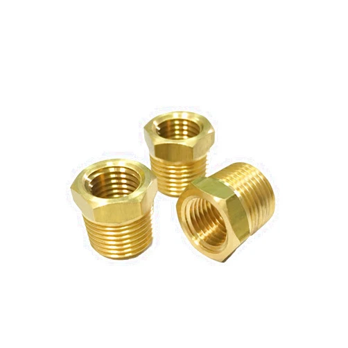 Nigo Valve Nigo Brass Pipe Fitting, Hex Bushing (3, 3/8